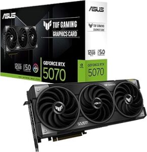 TUF-RTX5070-O12G-GAMING TUF Gaming GeForce RTX 5070 – 12GB GDDR7